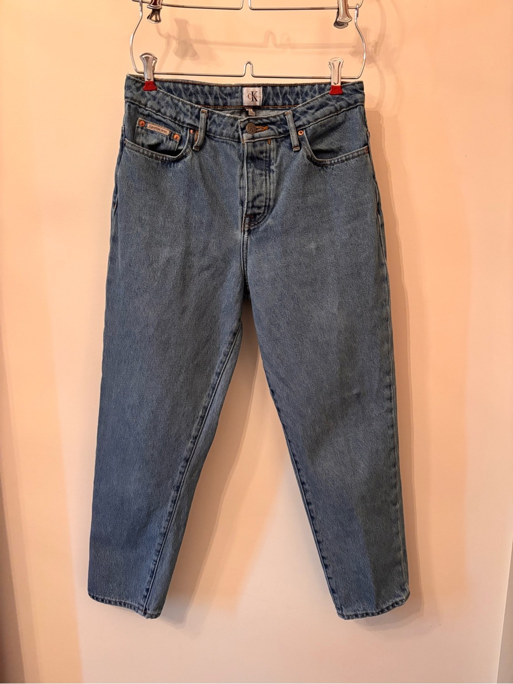 Vintage Calvin Klein Light Blue Slim Straight Jeans